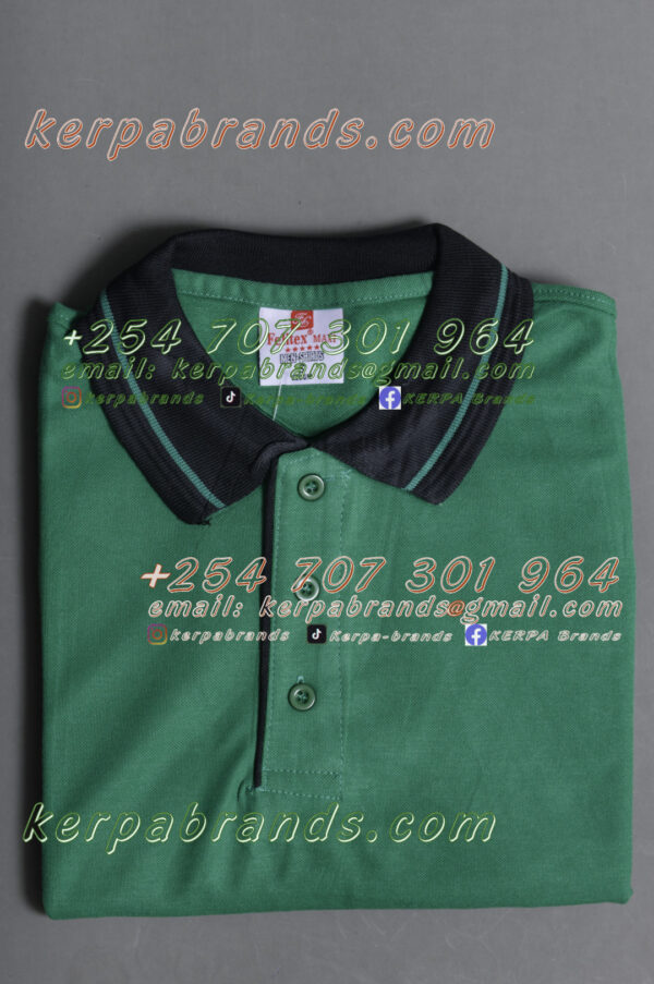 Felitex Maxi Green/Black Polo Shirt - Image 3