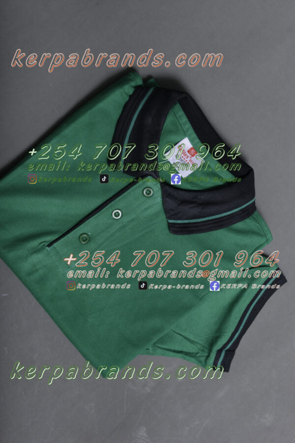 Felitex Maxi Green/Black Polo Shirt - Image 2
