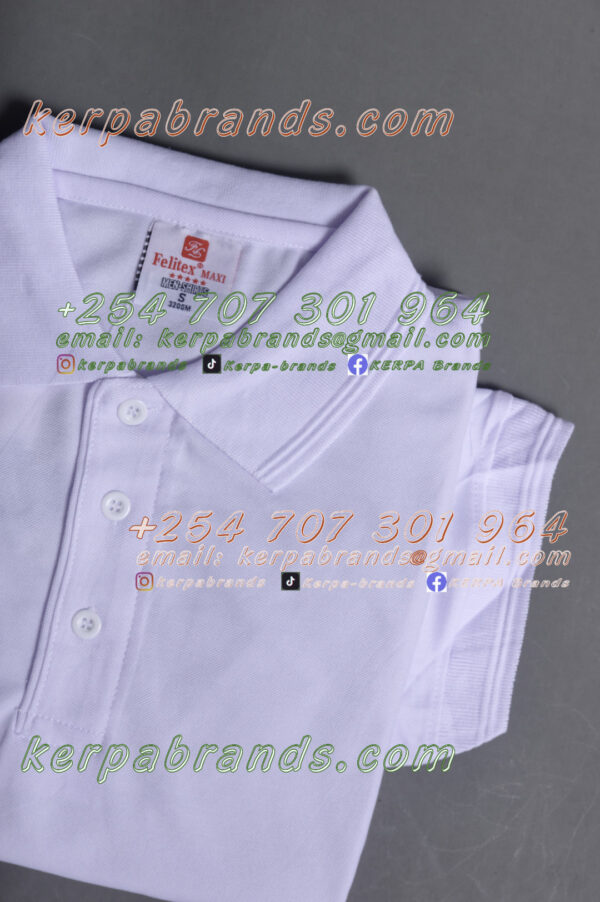Felitex Maxi White Polo Shirt - Image 2