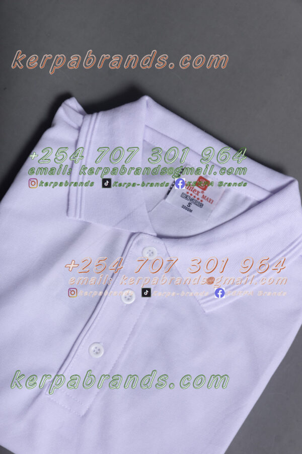 Felitex Maxi White Polo Shirt - Image 3