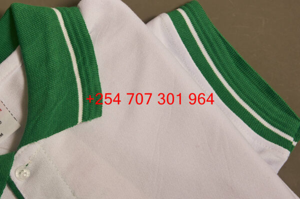 Felitex Maxi White/Green Polo Shirt - Image 2