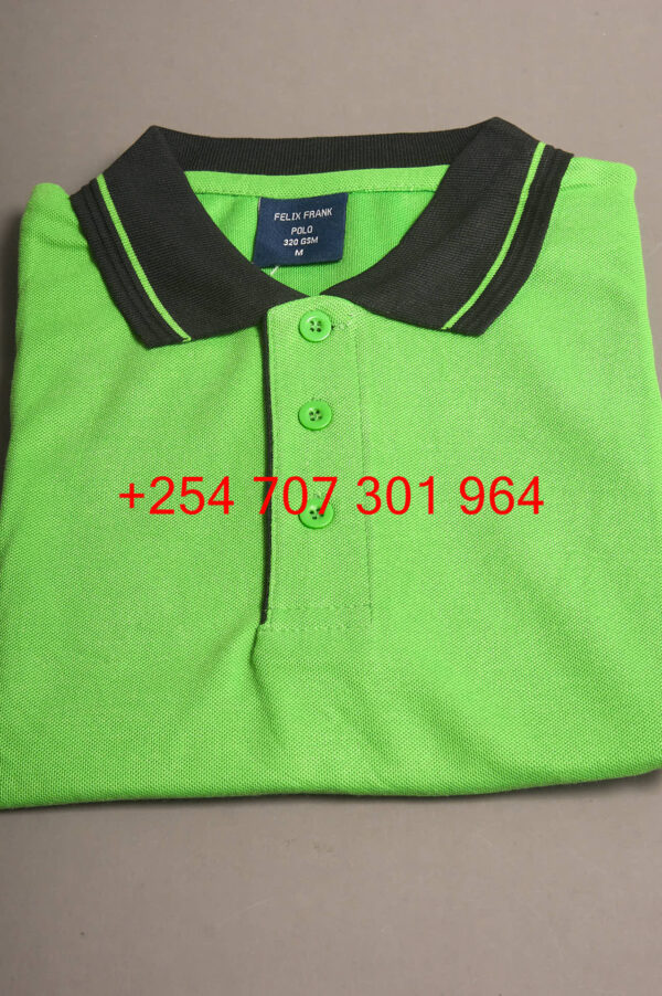 Felix Frank Light Green/Black Polo Shirt