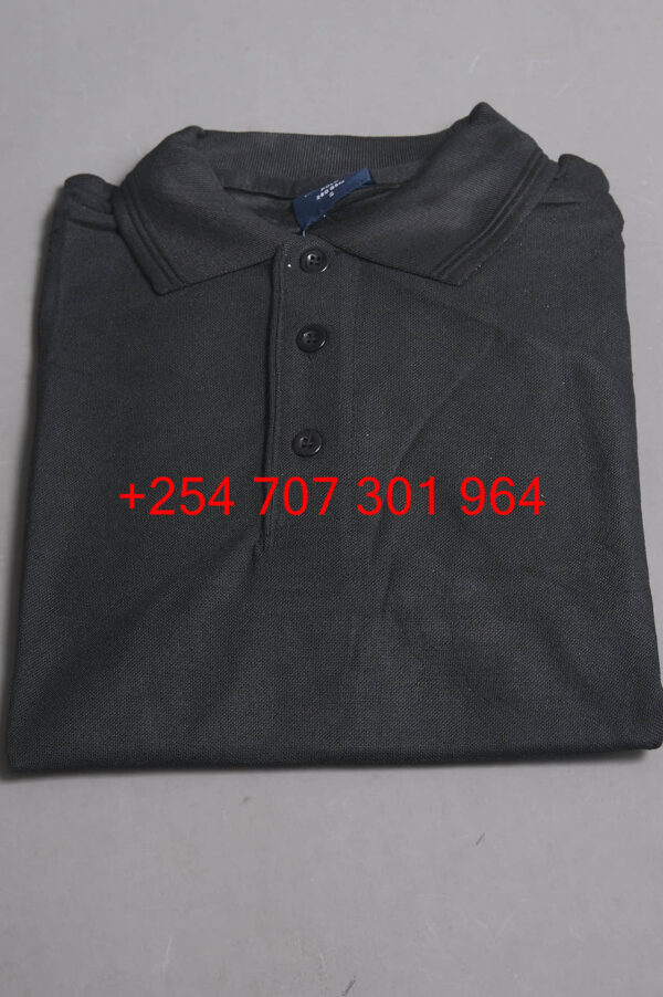 Victor Terry Black Polo Shirt