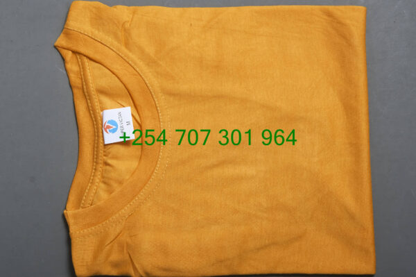 Super Victan Orange Round Neck Tshirt - Image 3