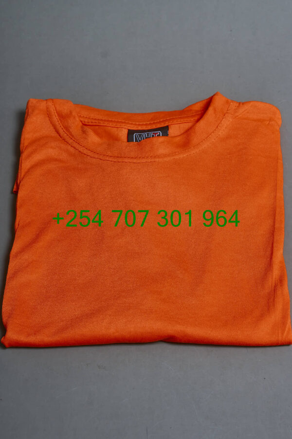 VHT Orange Round Kneck Tshirt