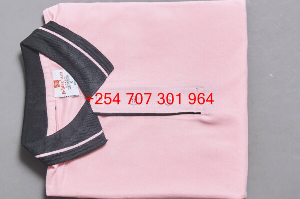 Felitex Maxi Pink/Black Polo Shirt - Image 3