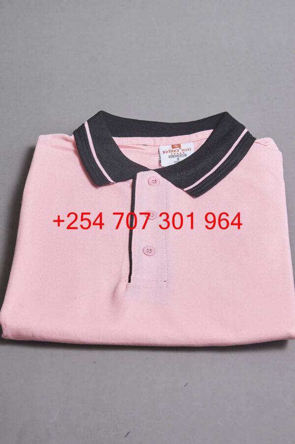 Felitex Maxi Pink/Black Polo Shirt