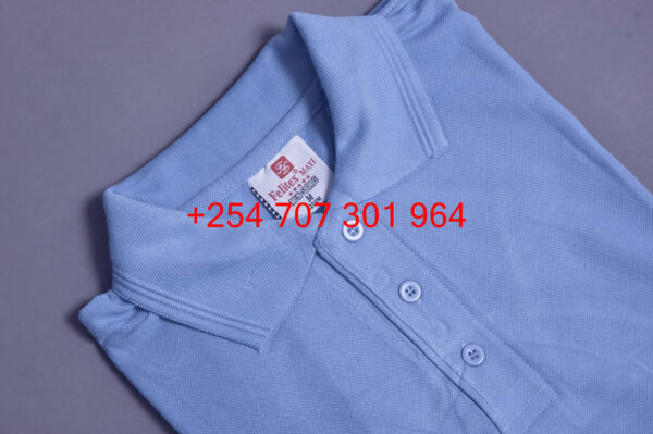 Felitex Maxi Light Blue Polo Shirt - Image 3