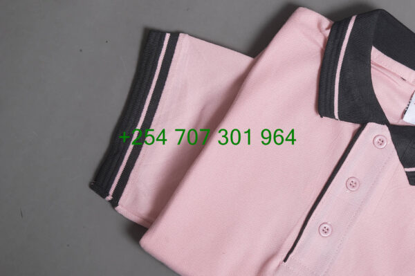 Felitex Maxi Pink/Black Polo Shirt - Image 4