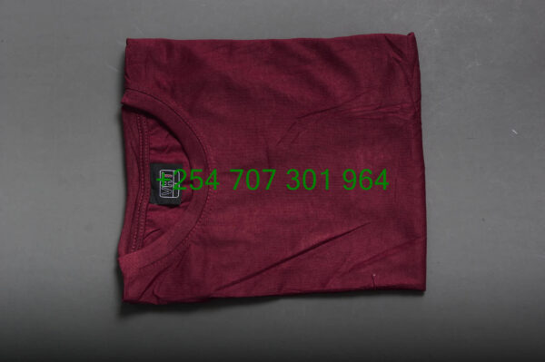 VHT Maroon Round Neck Tshirt - Image 3