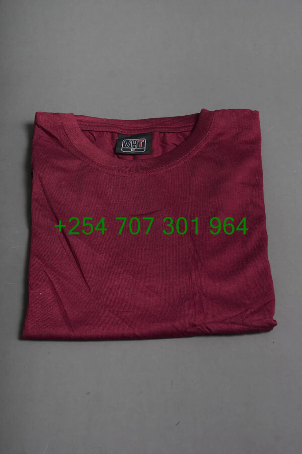 VHT Maroon Round Neck Tshirt