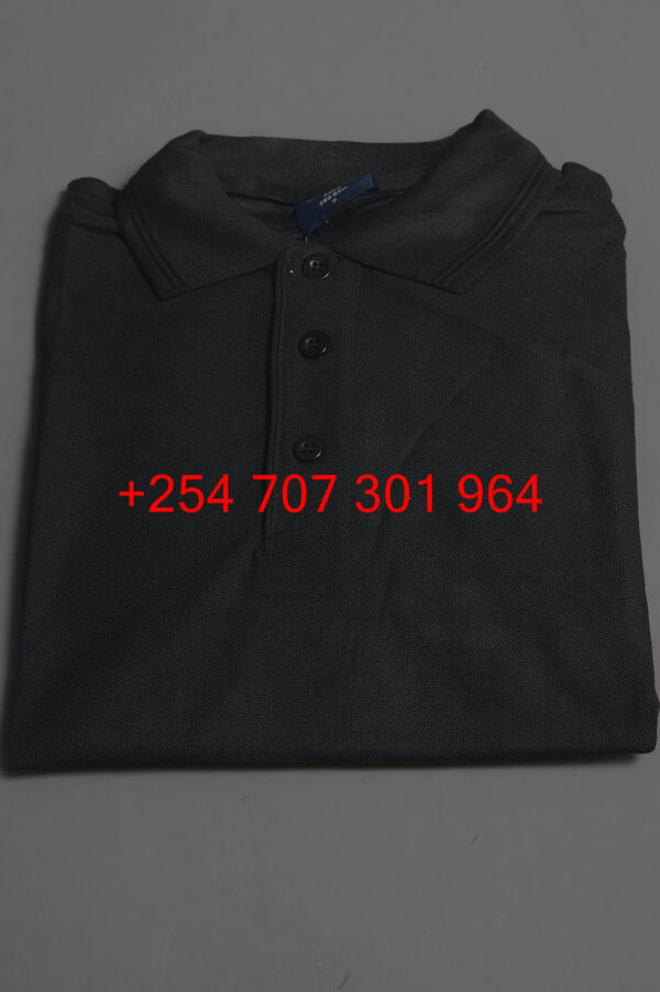 Victor Terry Black Polo Shirt