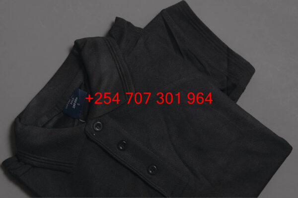 Victor Terry Black Polo Shirt - Image 4