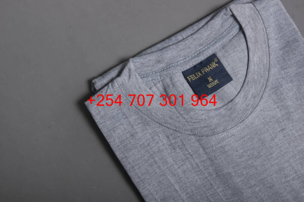 Felix Frank Grey Round Kneck Shirt - Image 2