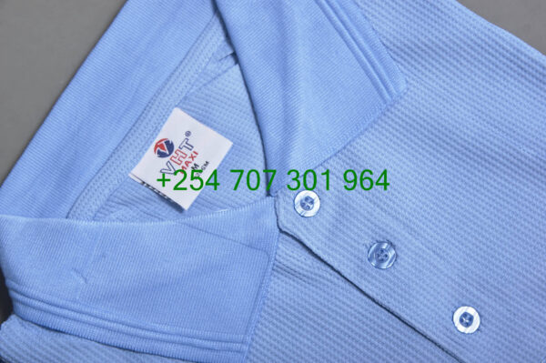 VHT Maxi Light Blue Polo Shirt - Image 4