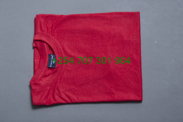 Superior Gold Red Round Neck Tshirt - Image 3