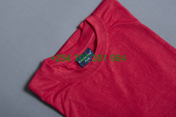 Superior Gold Red Round Neck Tshirt - Image 4