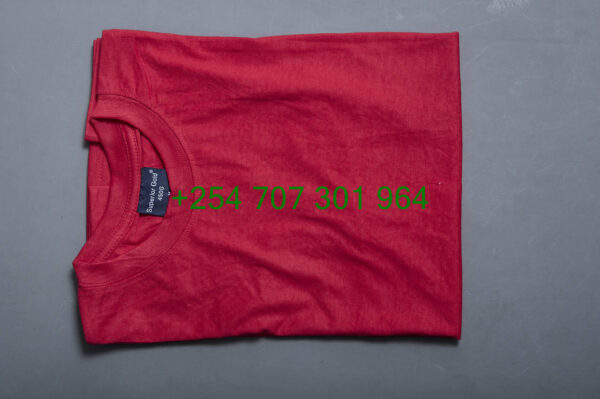 Superior Gold Red Round Neck Tshirt - Image 2