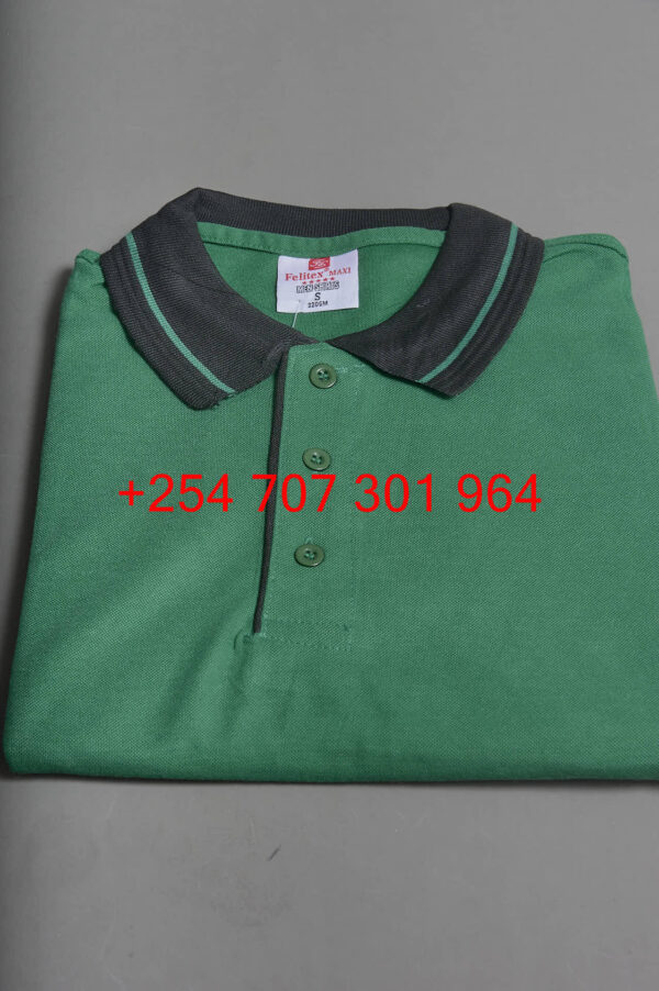 Felitex Maxi Green/Black Polo Shirt - Image 3