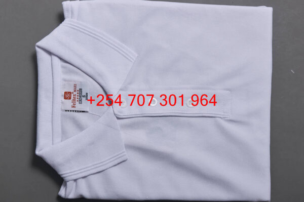 Felitex Maxi White Polo Shirt - Image 3