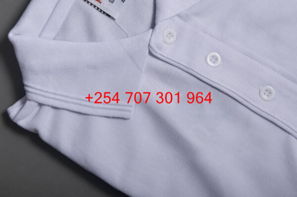 Felitex Maxi White Polo Shirt - Image 4