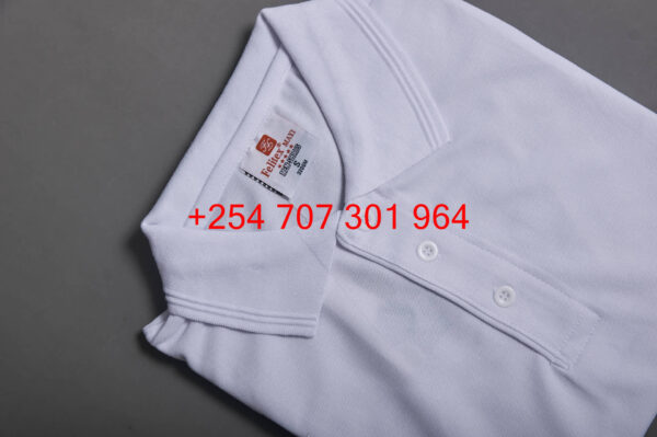 Felitex Maxi White Polo Shirt - Image 2