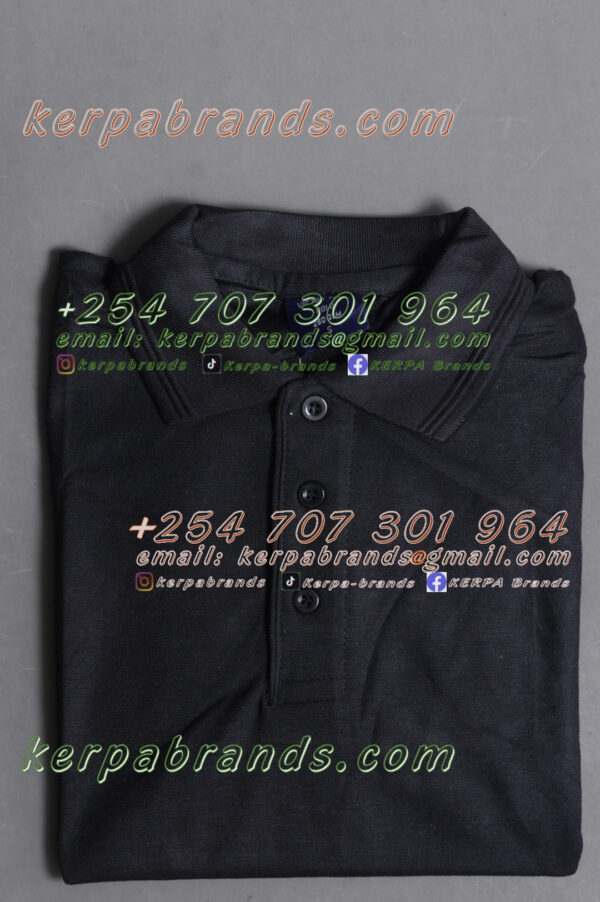 Victor Terry Black Polo Shirt