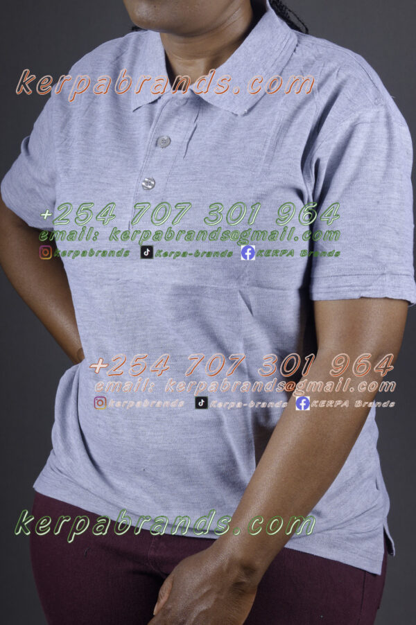 Victor Terry Grey Polo Shirt