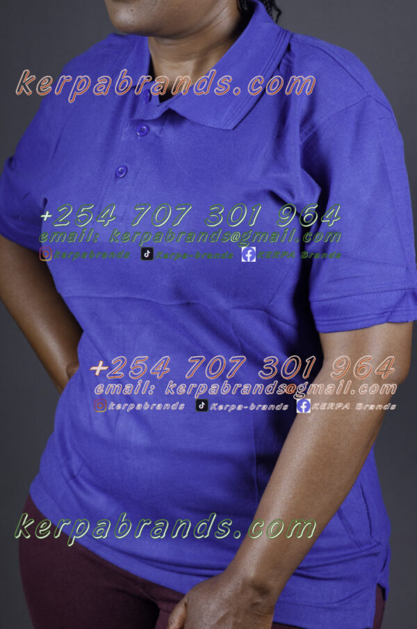 Victor Terry Royal Blue Polo Shirt